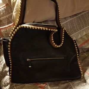 Large totes leather purse